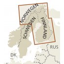 Finnland und Nordskandinavien 1:875.000