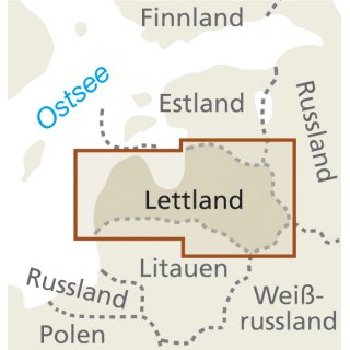 Lettland 1:325.000