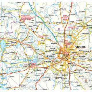 Litauen und Kaliningrad 1:325.000