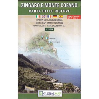 Zingaro e Monte Cofano 1:25.000
