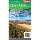 Sydney to Brisbane 1:1.000.000