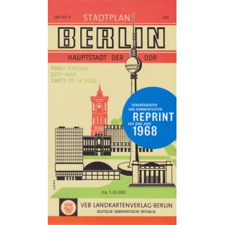 Berlin - Hauptstadt der DDR 1:25.000