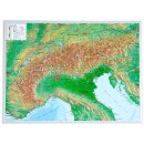 Alpenbogen Reliefkarte 1:2.400.000