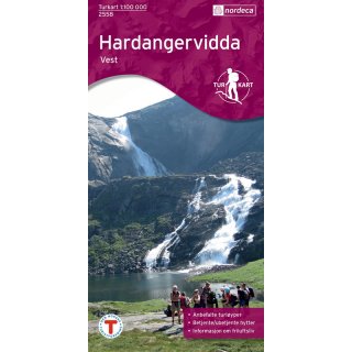 Hardangervidda Vest 1:100.000