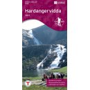 Hardangervidda Vest 1:100.000