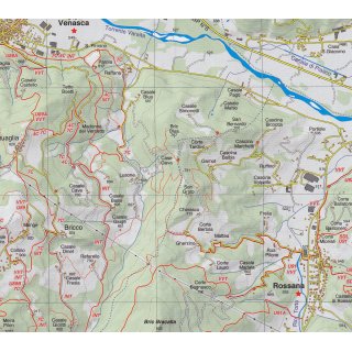12 Bassa Val Varaita/Bassa Val Maira  1:25.000