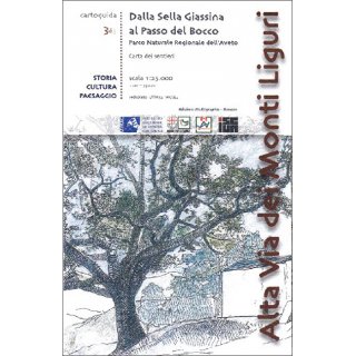 Alta Via dei Monti Liguri N&deg;3 - 1:25.000