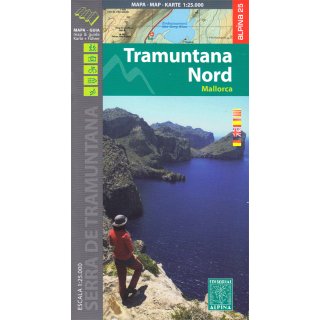 Mallorca - Tramuntana Nord 1:25.000