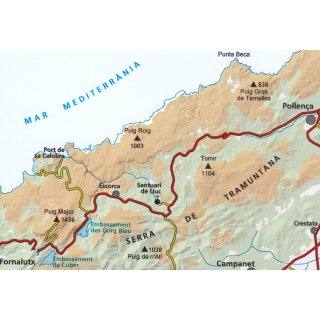 Mallorca - Tramuntana Nord 1:25.000