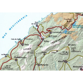 Mallorca - Tramuntana Central 1:25.000