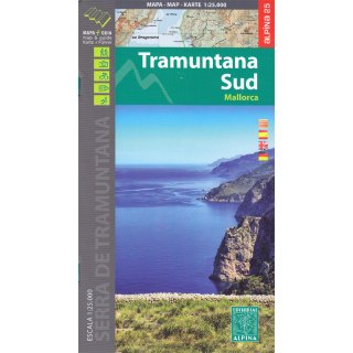 Mallorca - Tramuntana Sd 1:25.000