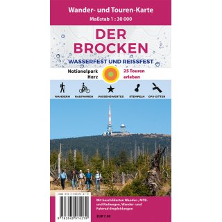 Der Brocken 1:30.000