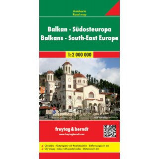 Balkan und Südosteuropa 1:2.000.000