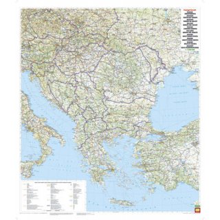 Balkan und Südosteuropa 1:2.000.000