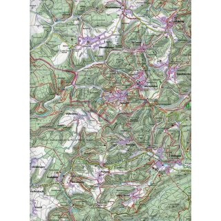 WK 2220 Elsass, Vogesen Nord (Karten-Set) 1:50.000