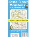 Costa Blanca Mountains 1:40.000