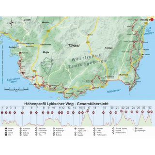 Trkei: Lykischer Weg von Fethiye nach Antalya