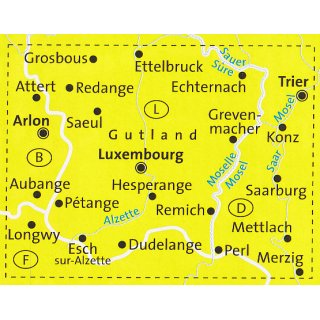 WK 2202 Luxemburg 1:50.000