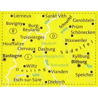 WK 2202 Luxemburg 1:50.000