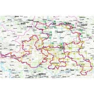 100-Schlsser Route 1:75.000