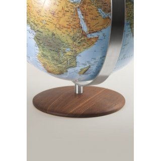 Handkaschierter Doppelbild-Leuchtglobus DFN 37 01, � 37 cm