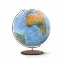 Handkaschierter Doppelbild-Leuchtglobus DFN 37 01, � 37 cm