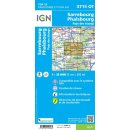 3715 OT Sarrebourg, Phalsbourg, Pays des Etangs 1:25.000