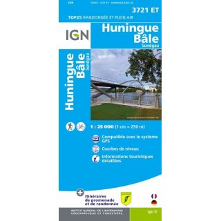 3721 ET Huningue, Ble, Sundgau 1:25.000