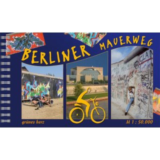 Märkische Schweiz  Fahrradkarten Verlag grünes Herz Fahrradkarte Berlin 