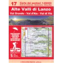 17 Alte Valli di Lanzo 1:25.000