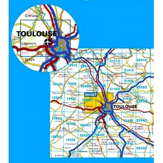 2043 ET Toulouse, Forêt de Bouconne 1:25.000