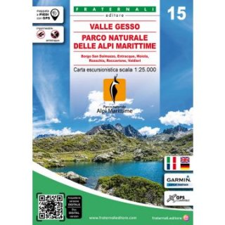15 Valle Gesso Parco Naturale delle Alpi Marittime  1:25.000