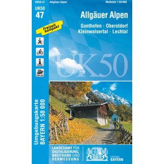 UK 50-47   Allgäuer Alpen 1:50.000