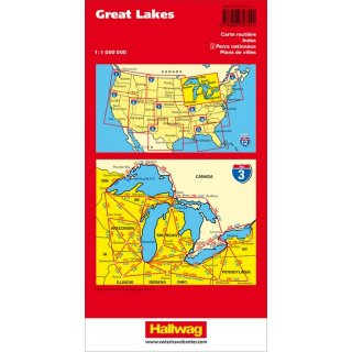 USA/ 3 Great Lakes 1:1.000.000