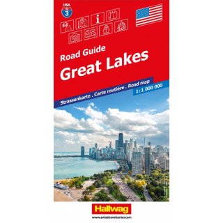 USA/ 3 Great Lakes 1:1.000.000