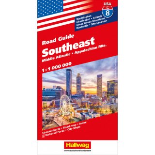 USA/ 8 Southeast 1:1.000.000