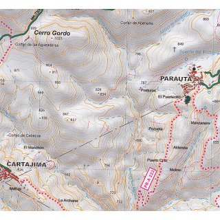 Naturpark Sierra de las Nieves 1:25.000