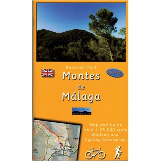Naturpark Montes de Málaga 1:40.000