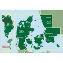 D&auml;nemark - Gr&ouml;nland - F&auml;r&ouml;er 1:400.000