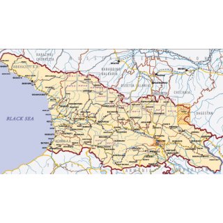 01 Omalo, Pass Abano, Mt. Diklosmta 1:50.000