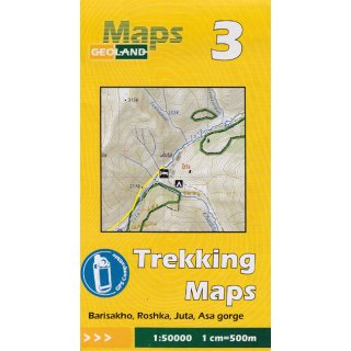 03 Barisakho, Roshaka, Juta, Asa gorge 1:50.000