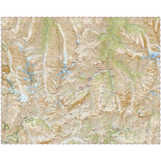 03 Barisakho, Roshaka, Juta, Asa gorge 1:50.000