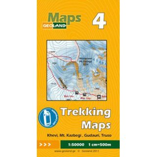 04 Khevi, Mt. Kazbegi, Gudauri, Truso 1:50.000