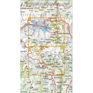 04 Khevi, Mt. Kazbegi, Gudauri, Truso 1:50.000