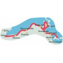 Ostseeküsten-Radweg 2 (Mecklenburg-Vorpommern) 1:50.000