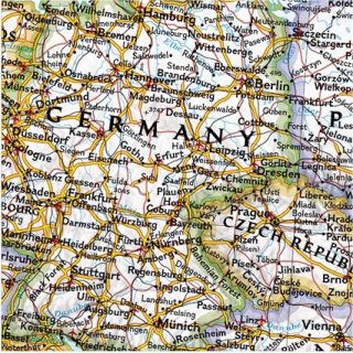 Europe Classic Map 1:5.419.000