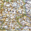 Europe Classic Map 1:5.419.000