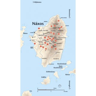 Naxos, Wandern auf