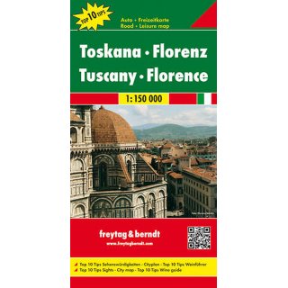 Toskana - Florenz 1:150.000