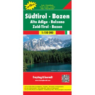 Südtirol - Bozen 1:150.000